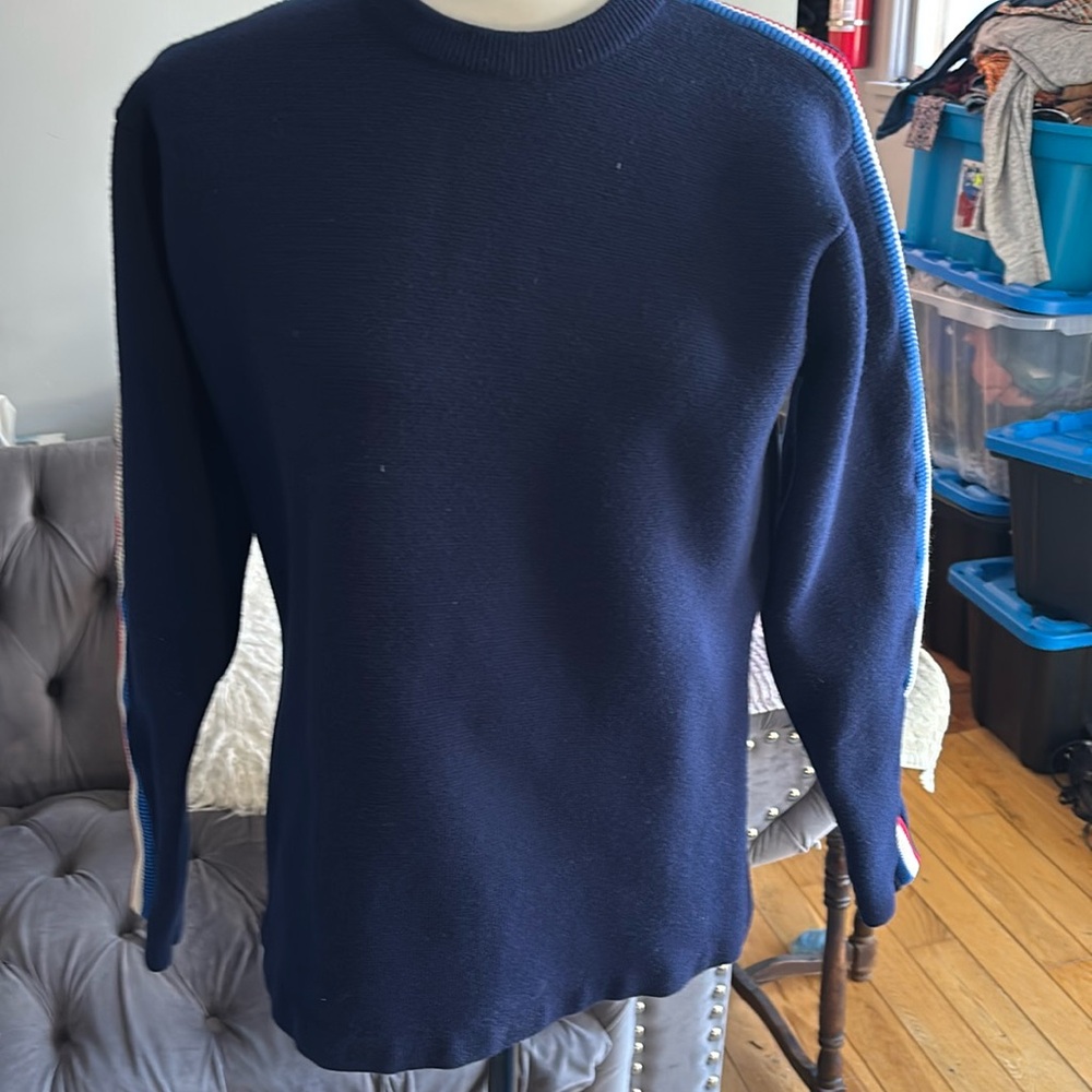 Vintage Snowflake pure wool sweater